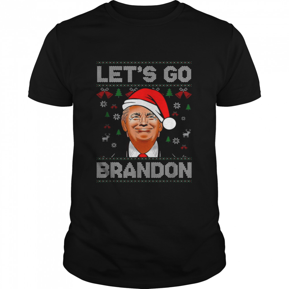 Trump Let’s Go Bradon Ugly Christmas shirt