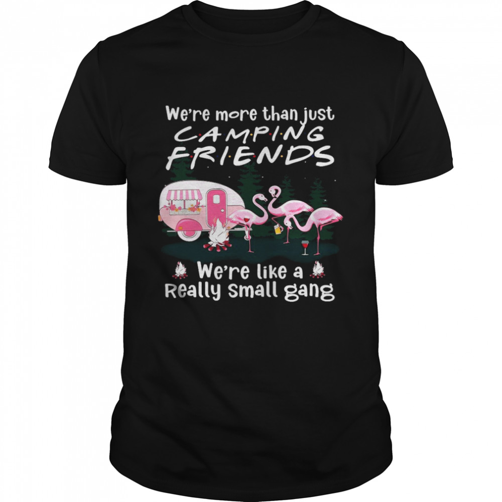 We’re more than just camping friends we’re like a really small gang shirt