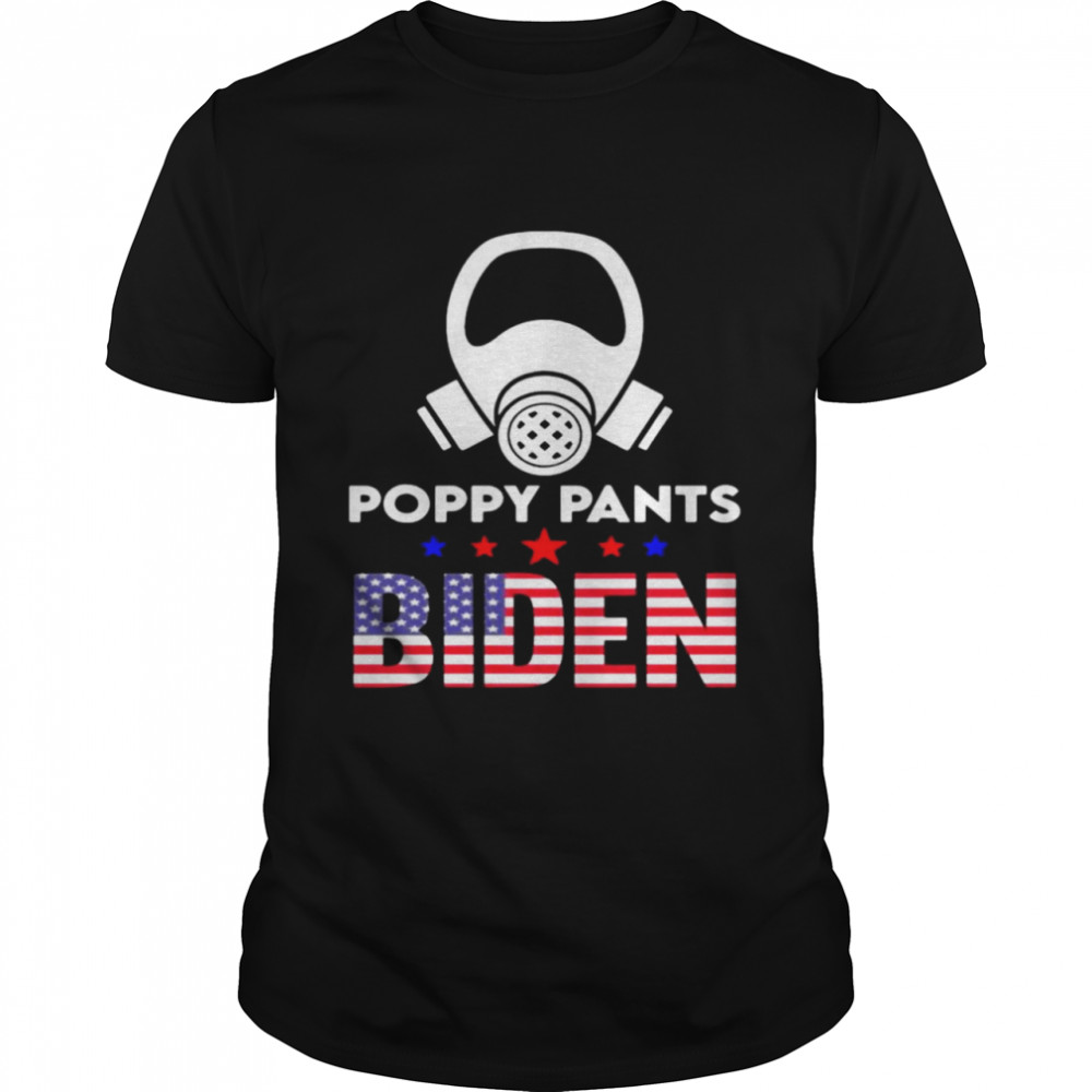 Biden Poop Poopy Pants Biden Anti Biden US Flag 2021 Shirt