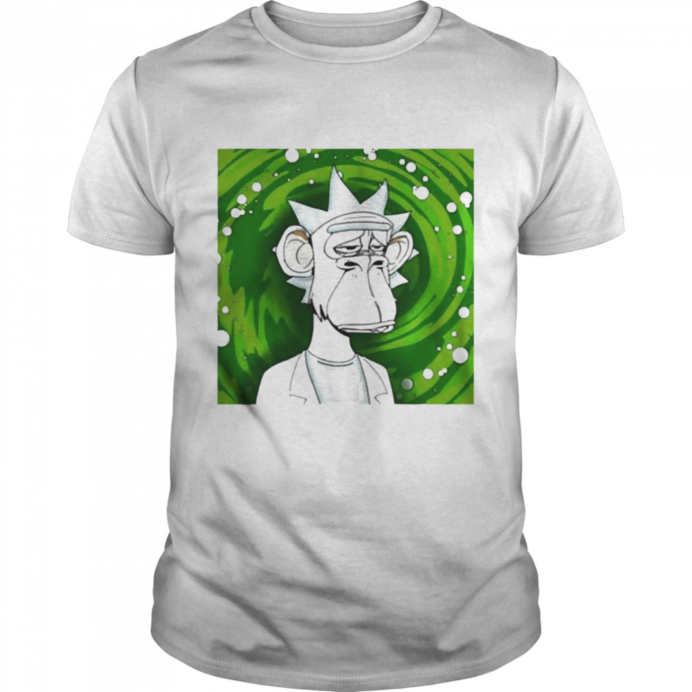 Bored Ape Rick And Morty Shirt