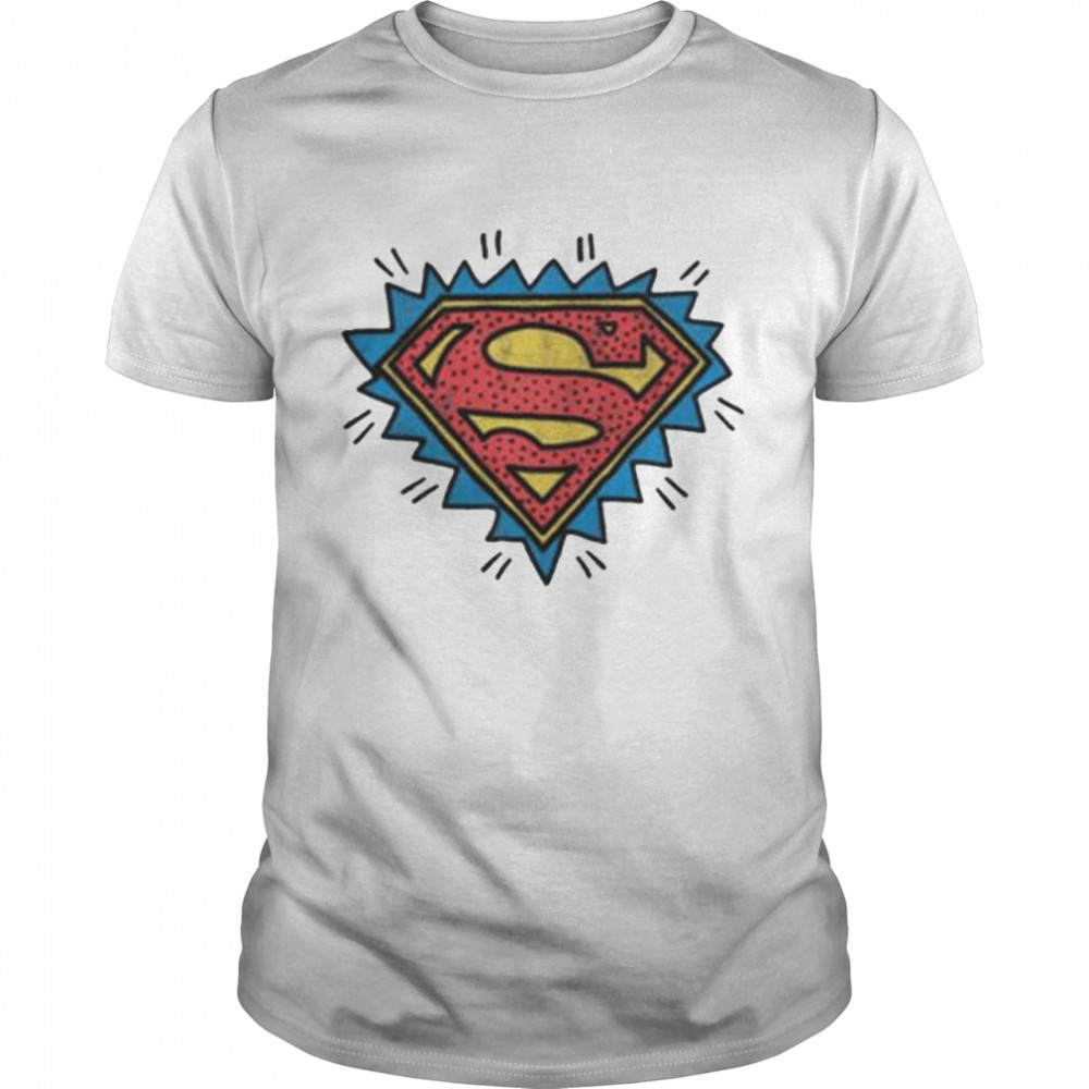 Superman Keith Haring shirt