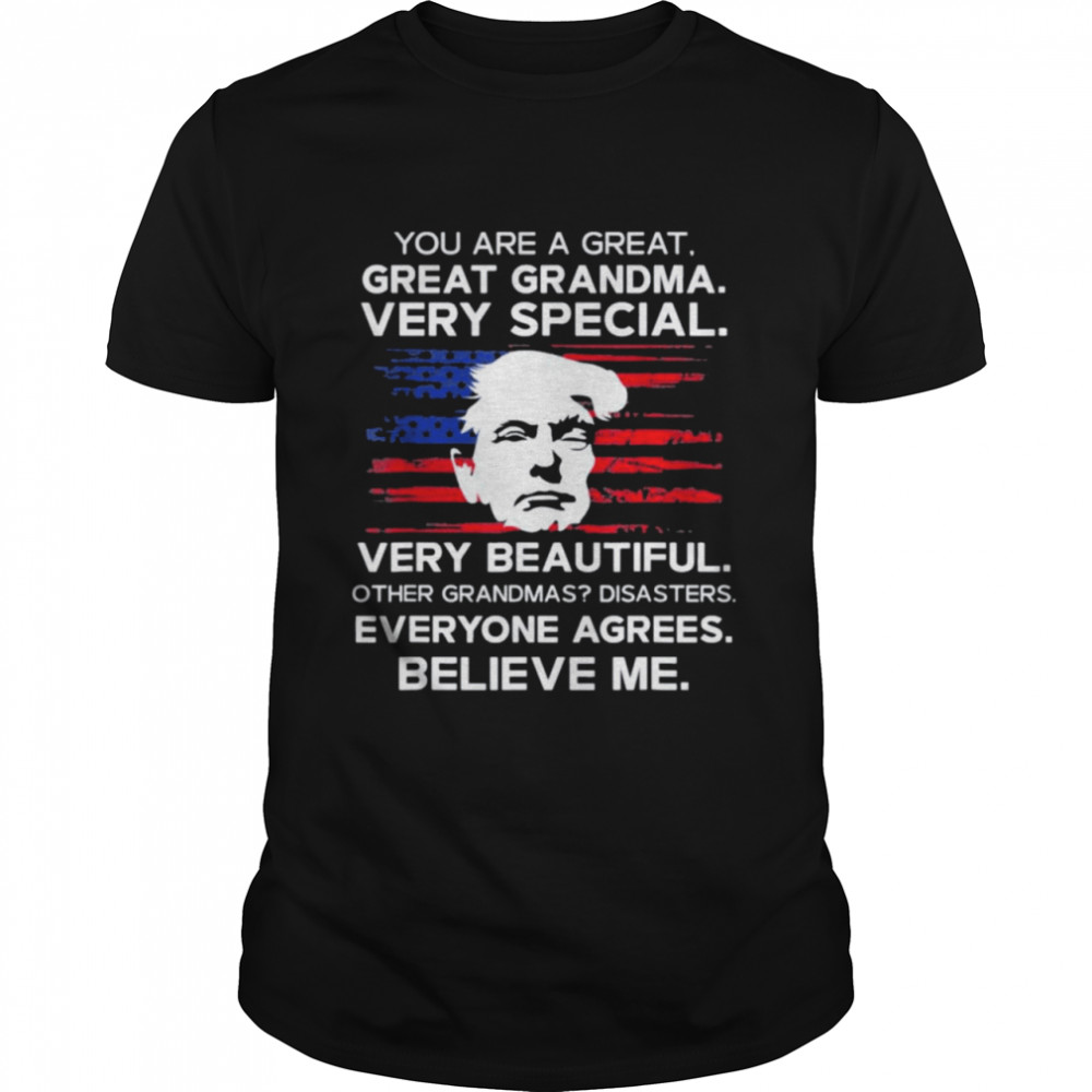 Grandma Trump Funny Donald Trump Grandmother Gag Shirt