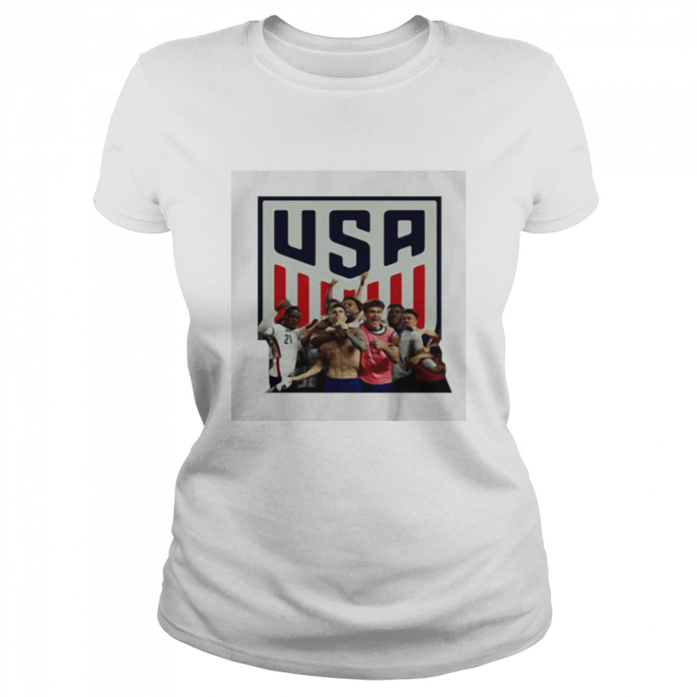 USA Soccer Christian Pulisic Celebration  Classic Women's T-shirt