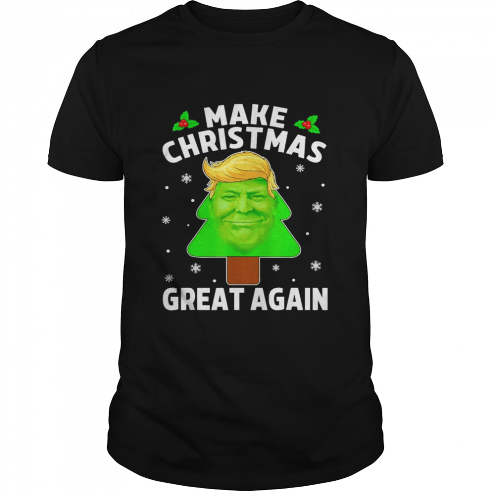 Make Christmas Great Again Trump Ugly Christmas shirt