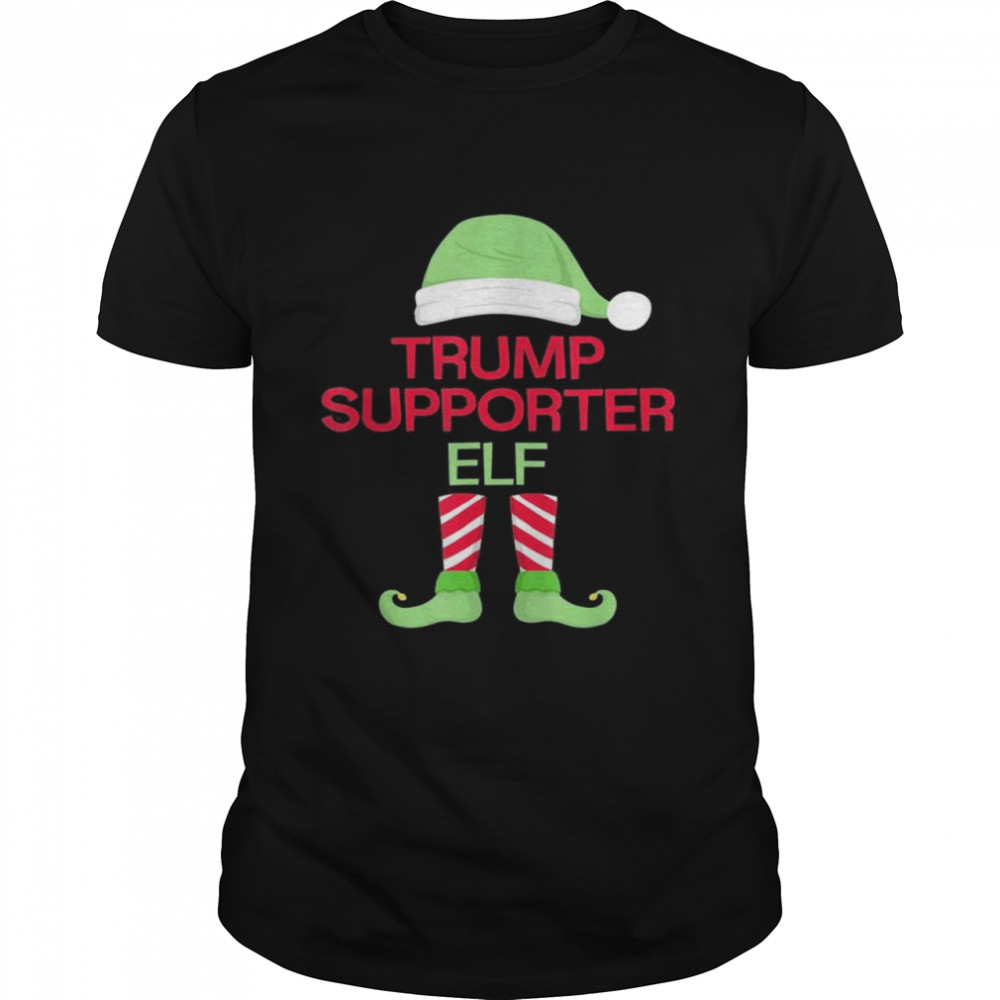 The Trump Supporter Elf Family Christmas T-Shirt