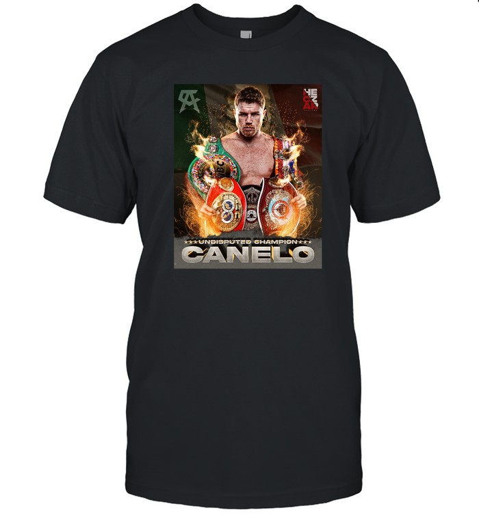 Canelo World Champion T Shirt Black 2021