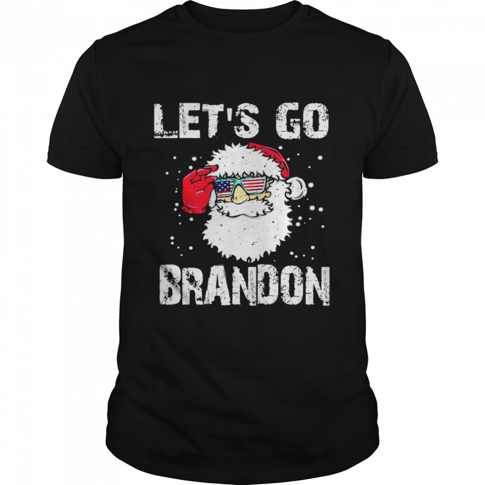 Santa Let’s Go Branson Brandon Conservative Christmas Anti Liberal shirt