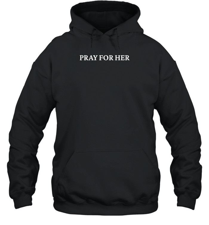 Freebandz Pray For Her Black Hoodie Fbg Shop Unisex Hoodie