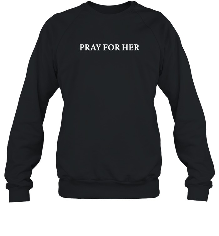 Freebandz Pray For Her Black Hoodie Fbg Shop Unisex Sweatshirt