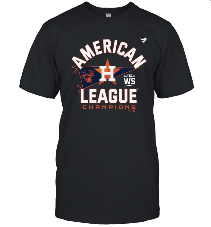 Houston Astros Fanatics Branded 2021 American League Champions Locker Room T Shirt