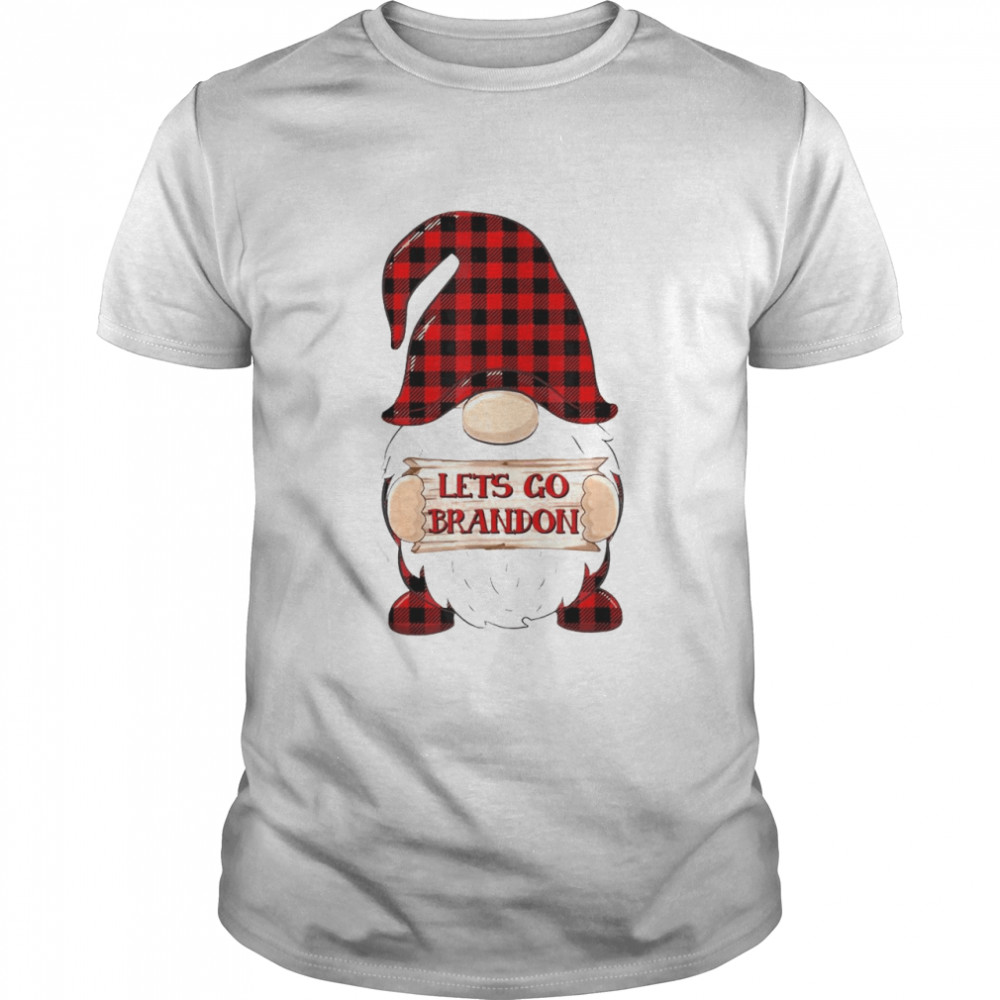 Let’s Go Brandon Christmas Gnome Family Matching Pajama Shirt