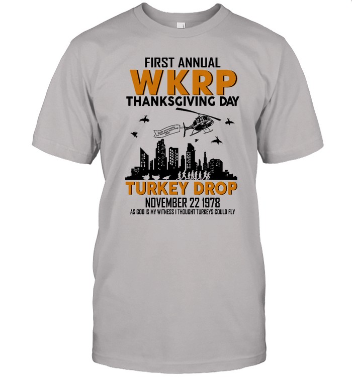 Wkrp Turkey Drop T Shirt Clothing