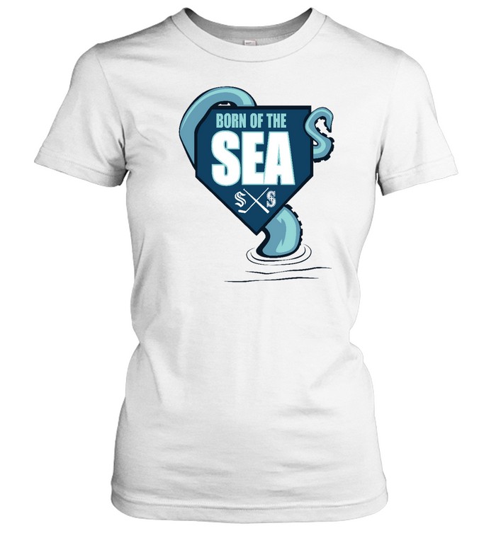 Born Of The Sea  Classic Women's T-shirt