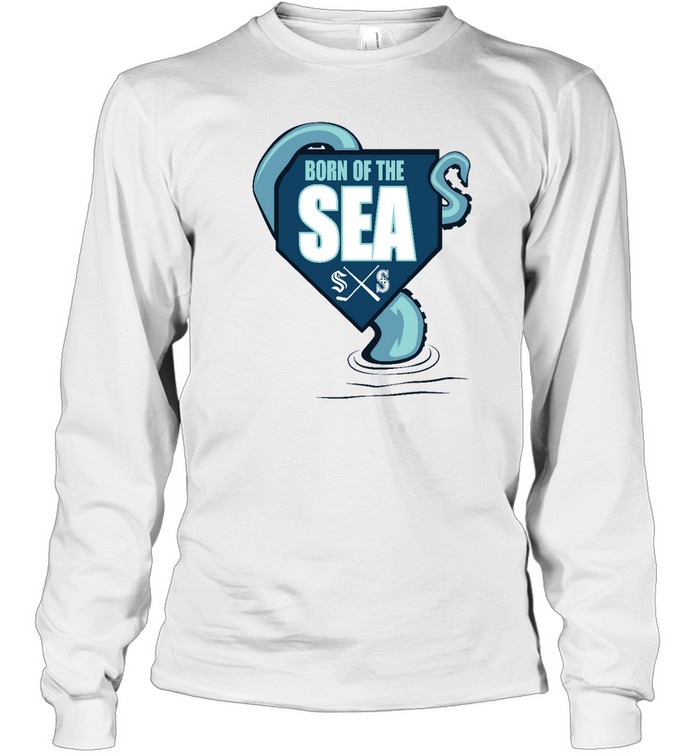 Born Of The Sea  Long Sleeved T-shirt