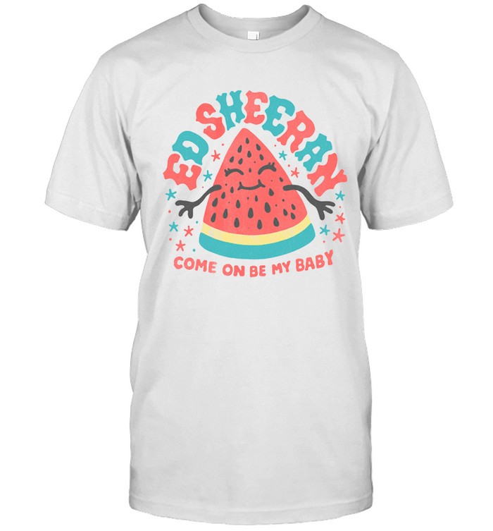 Ed Sheeran Watermelon Ladies T  Classic Men's T-shirt