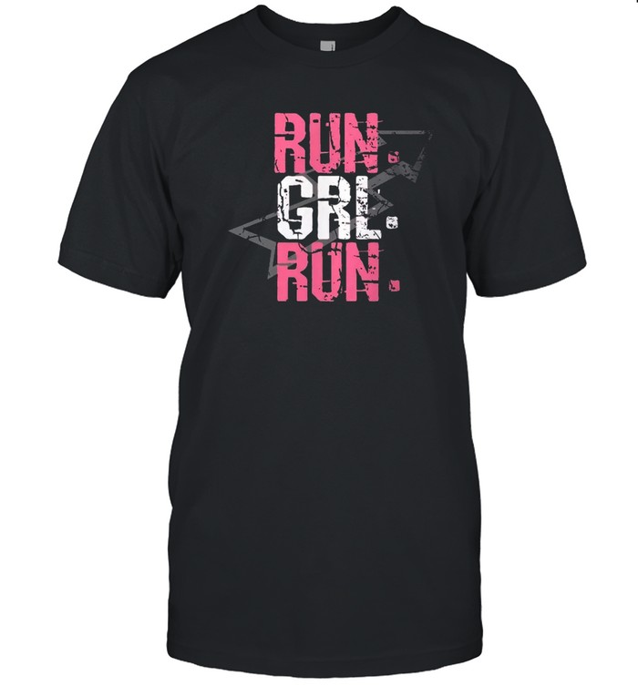 Girls Running T Shirt