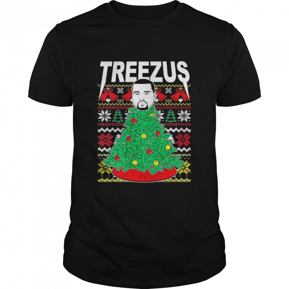 Kanye West Treezus Ugly Christmas Sweater Shirt