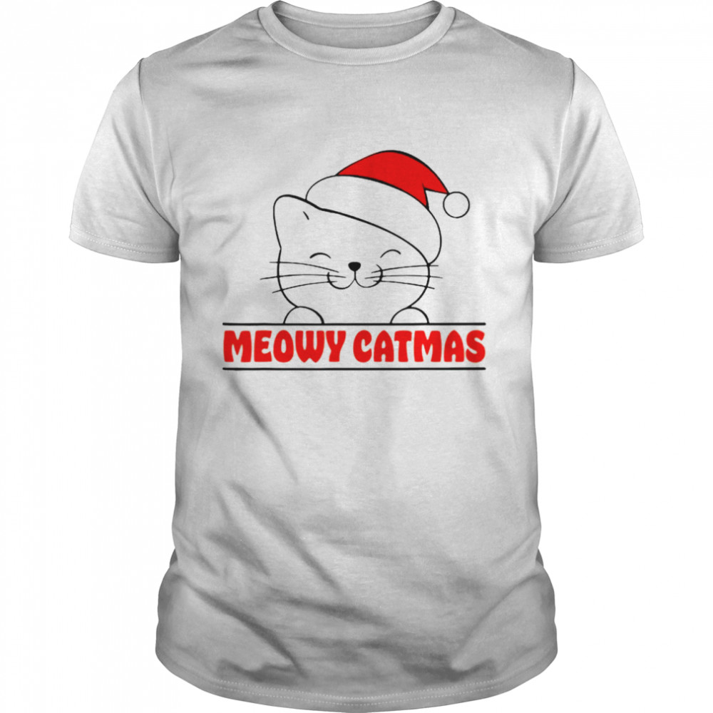 Meowy Merry Catmas Cute Christmas shirt