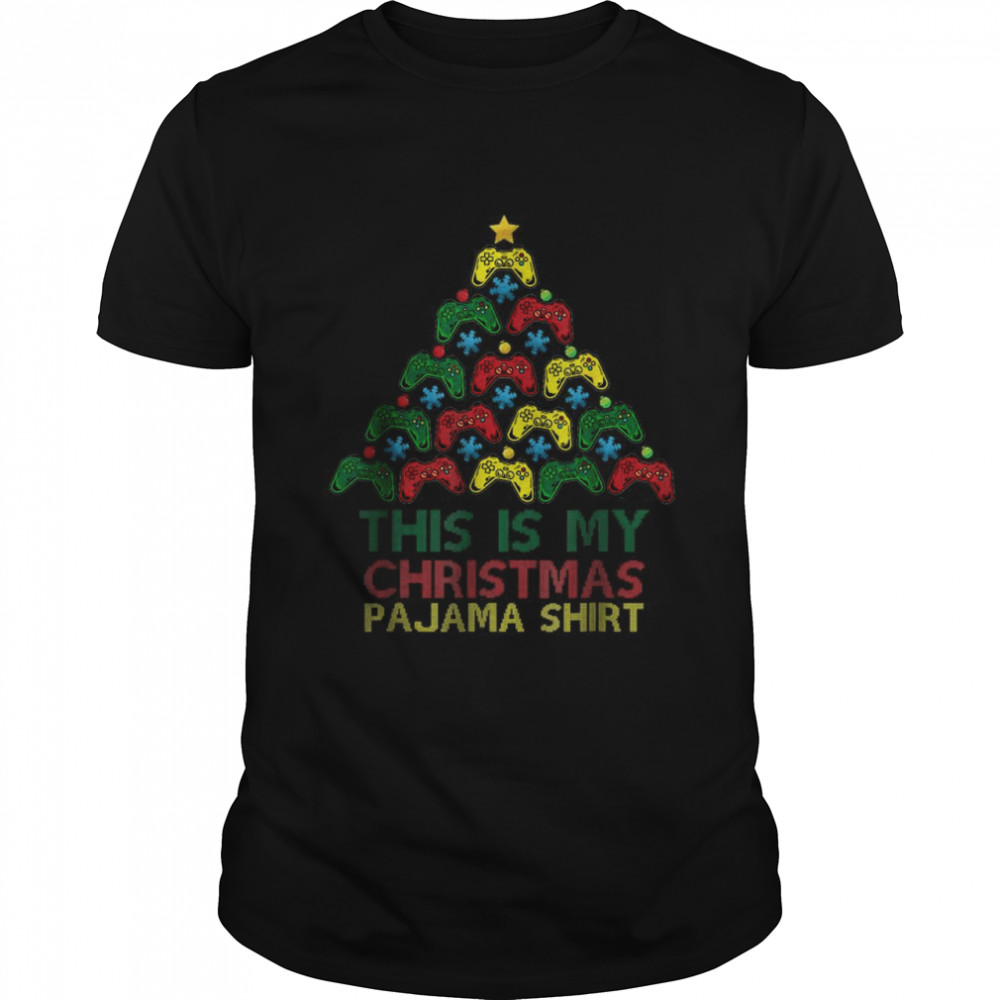 This is My Christmas Pajama Gamer Video Game Games T-Shirt