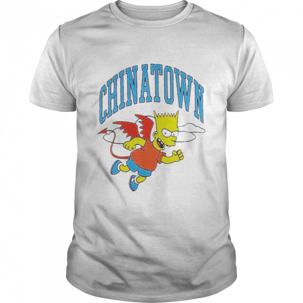 Chinatown Bart Simpson Devil shirt