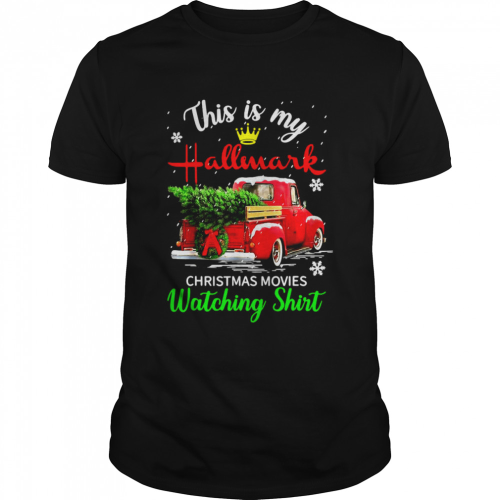 Christmas This Is My Hallmãrks Movie Watching Costume Sweater Shirt