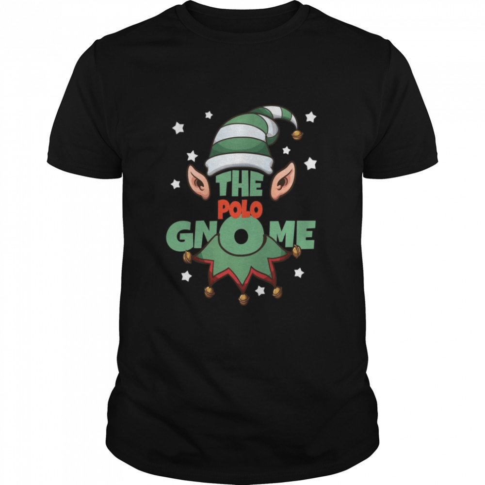 The Polo Gnome Christmas Pajama Family Matching Shirt