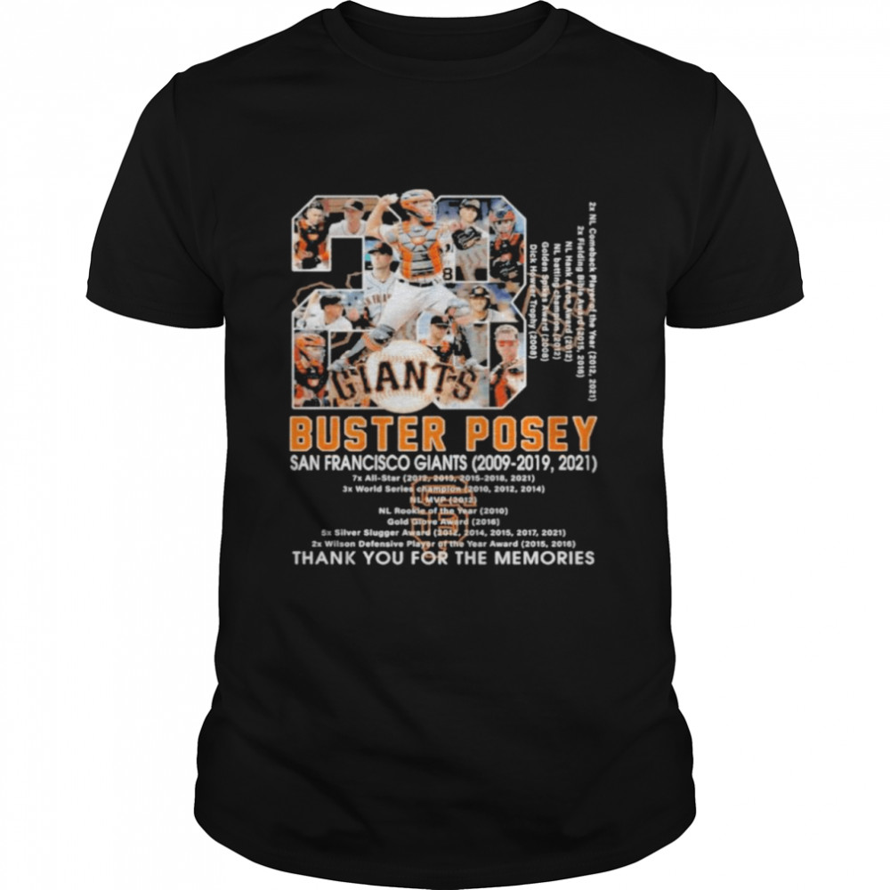 Buster Posey San Francisco Giants 28 Years Anniversary  Classic Men's T-shirt
