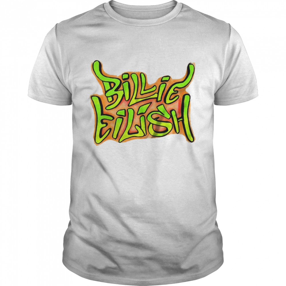 Graffiti Billie Eilish shirt