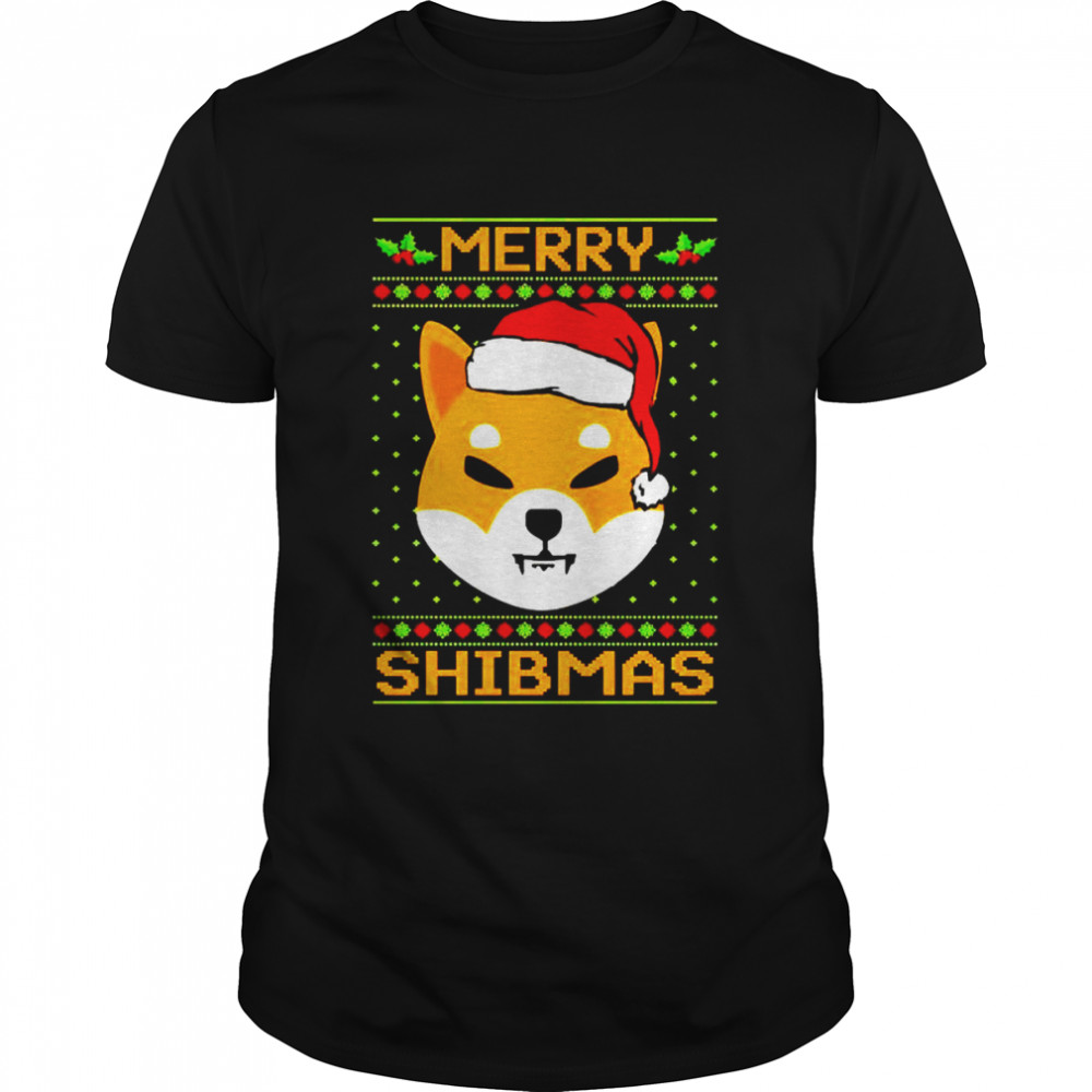 Merry shibmas Christmas shirt