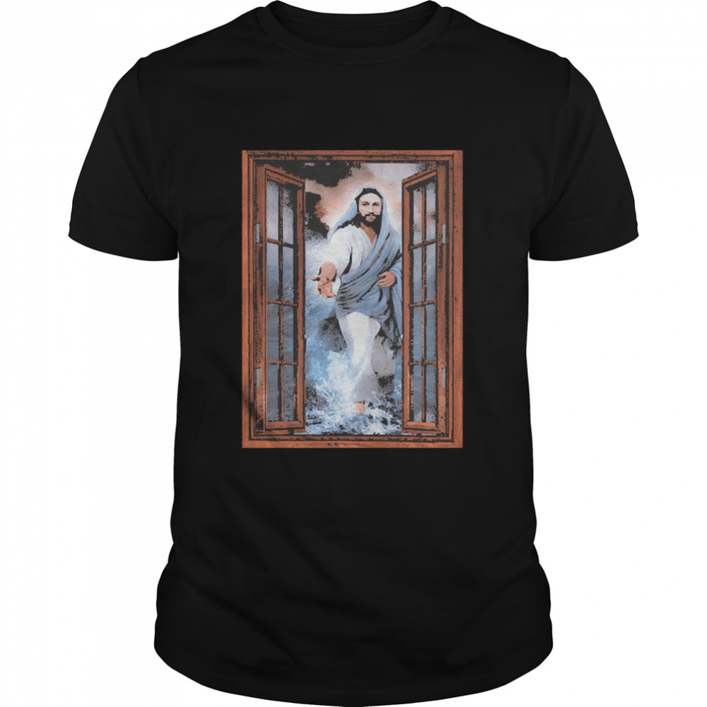 Jesus Christ Hand In Storm Canvases Jesus Shirt