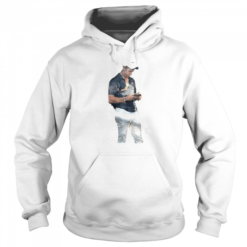 Rory Mcilroy Ripped With Phone shirt Unisex Hoodie