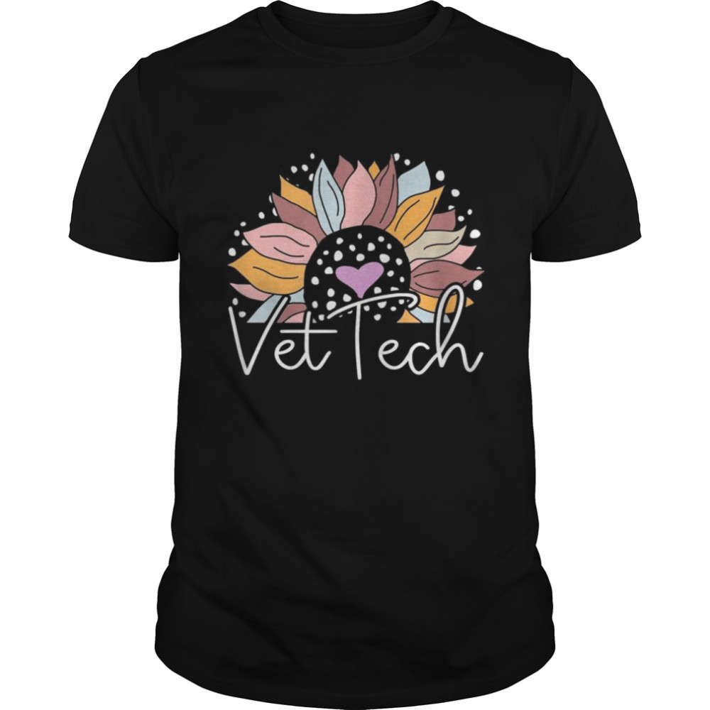 Sunflower Vet Tech Shirt