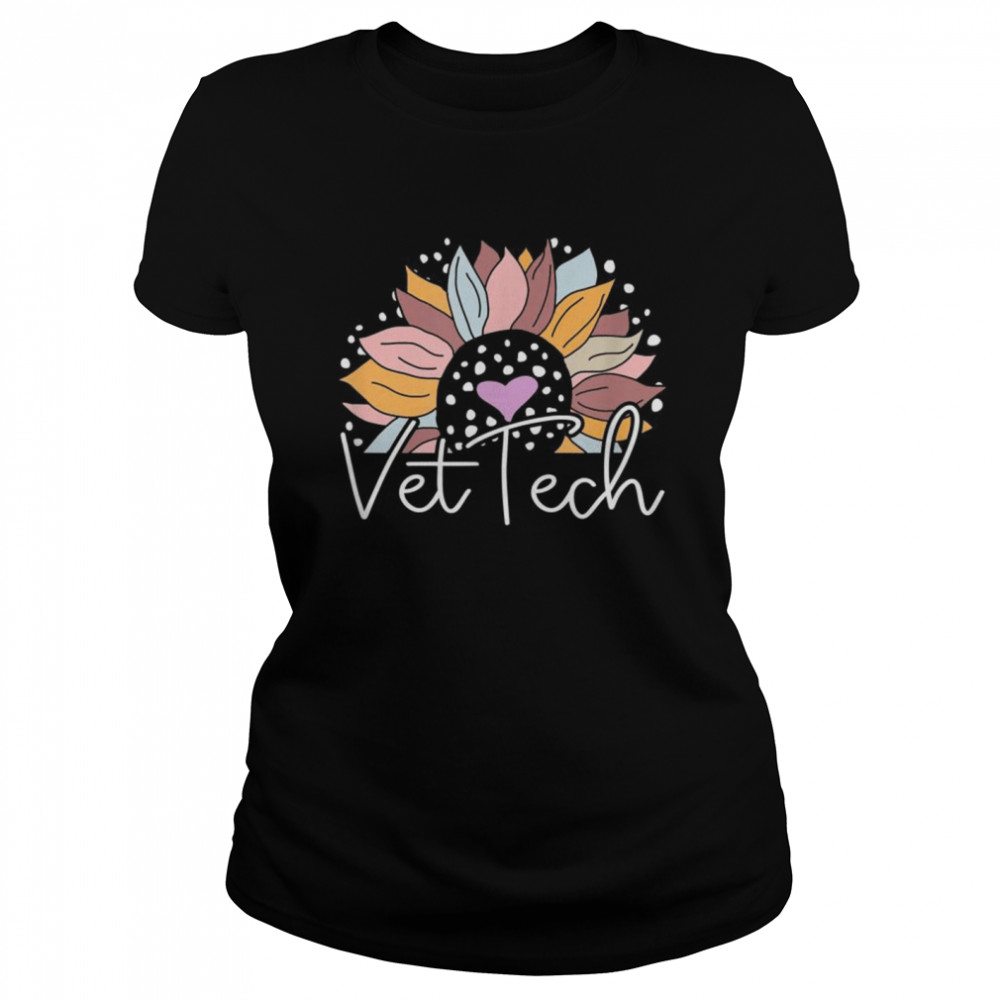 Sunflower Vet Tech  Classic Women's T-shirt