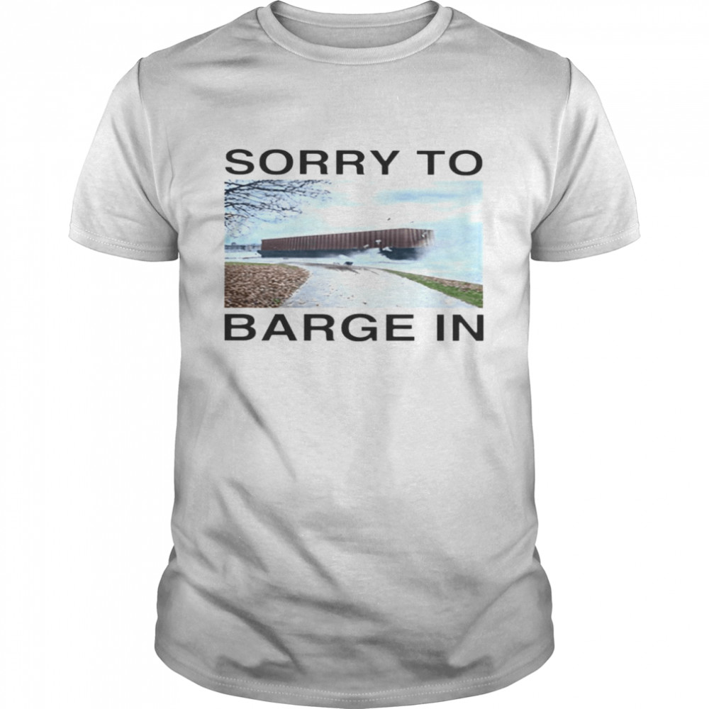 Vancouver sorry to barge in shirt