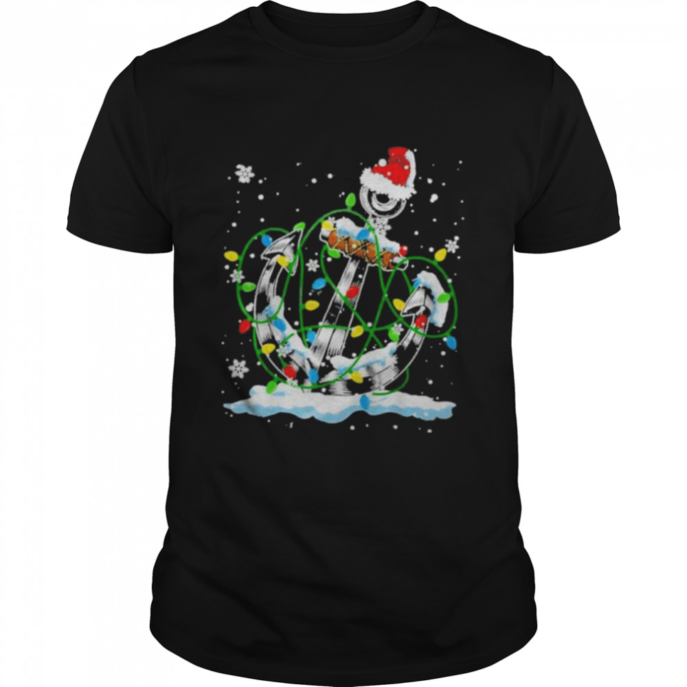 W Anchor Christmas Tee Shirt