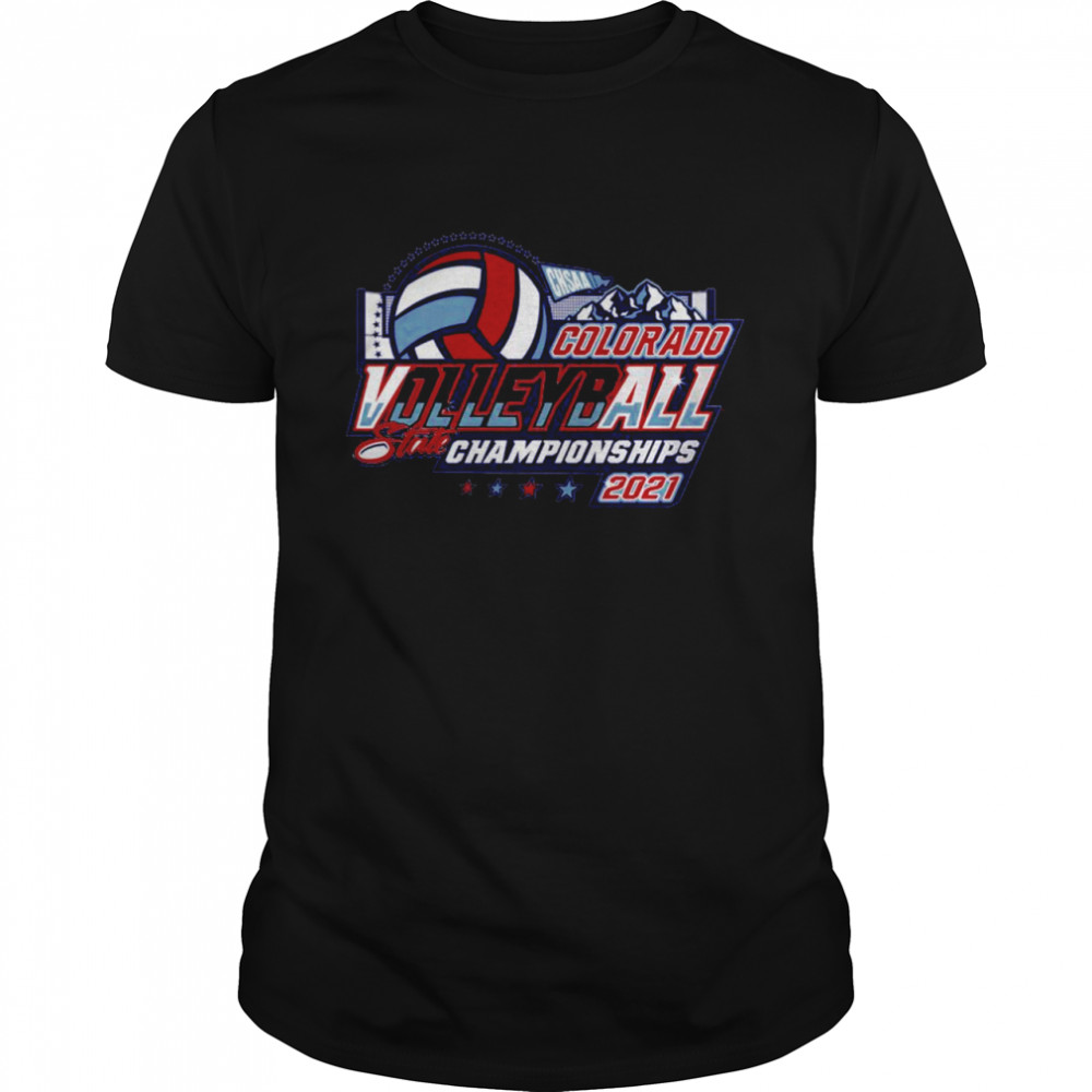2021 CHSAA State Championship Girls Volleyball T-Shirt
