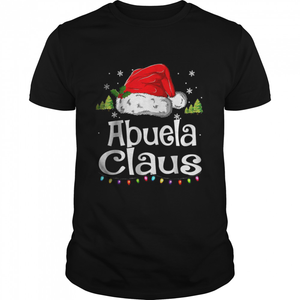 Abuela Claus Christmas Pajama Family Matching Xmas T- Classic Men's T-shirt
