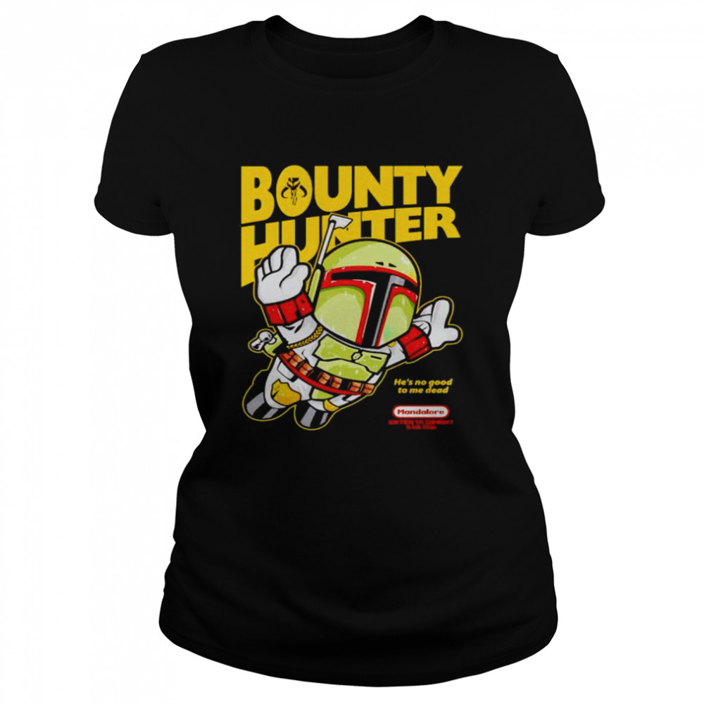 boba Fett Super Mario bounty hunter shirt Classic Women's T-shirt