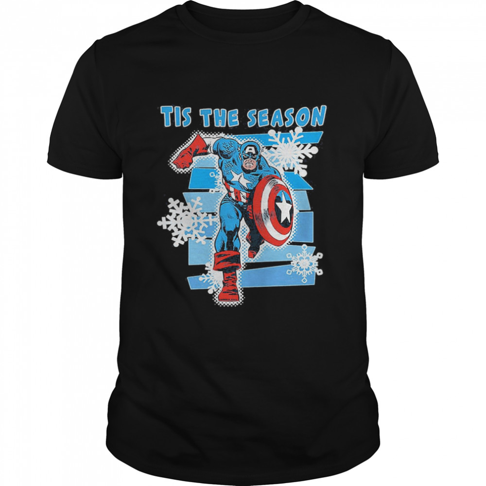 Captain America Tis The Season Marvel Comics Shirt