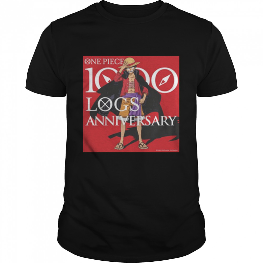 One Piece 1000 Logs Anniversary Shirt
