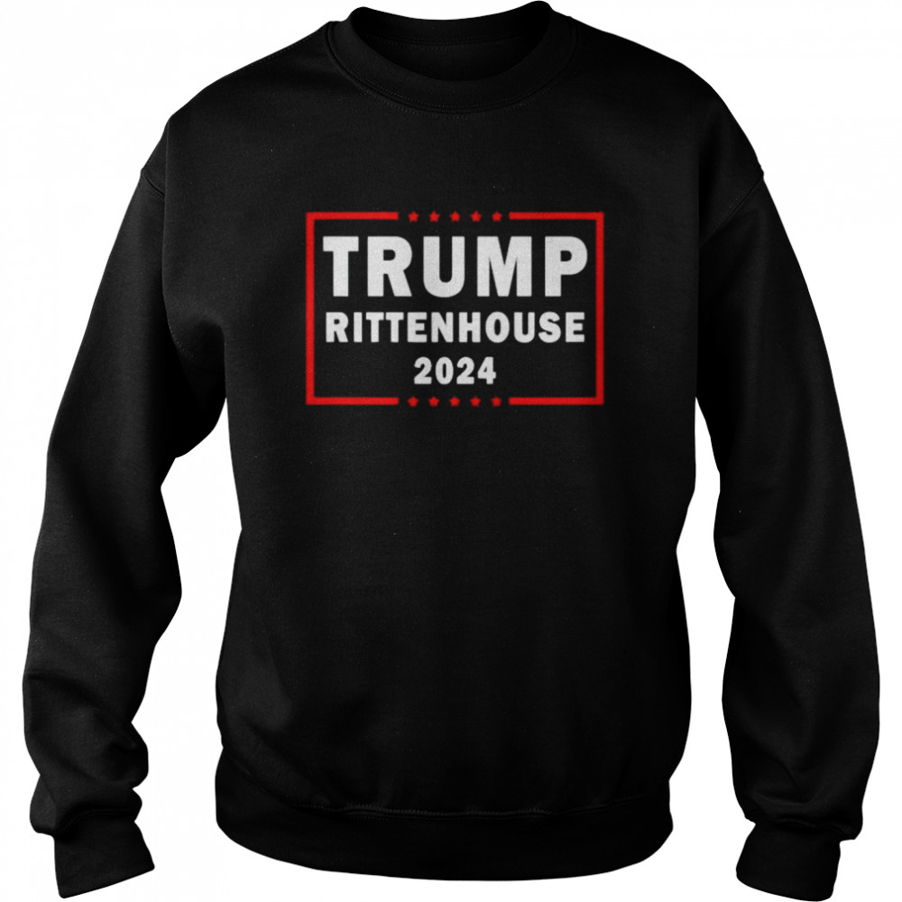 Trump rittenhouse 2024 shirt Unisex Sweatshirt