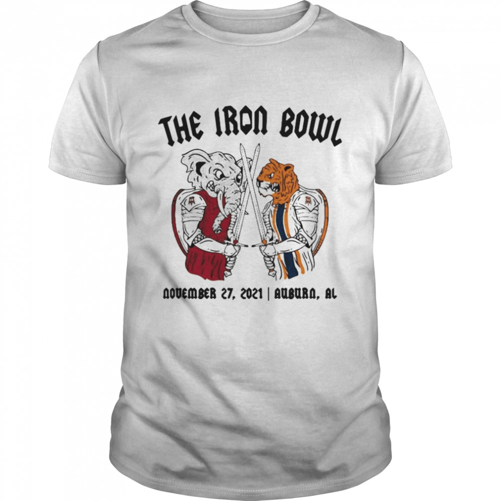 Elephant Vs Tigers the Iron bowl november 27 2021 shirt