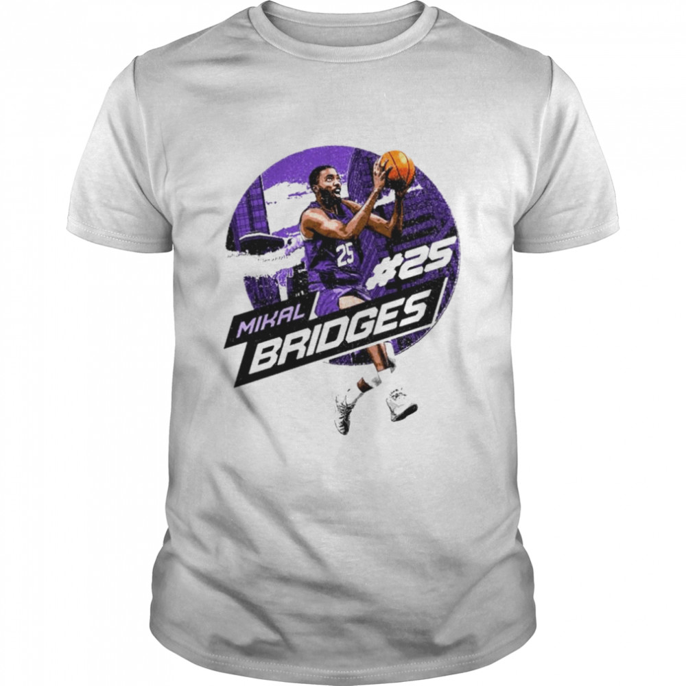 Mikal Bridges City Emblem Phoenix Suns shirt