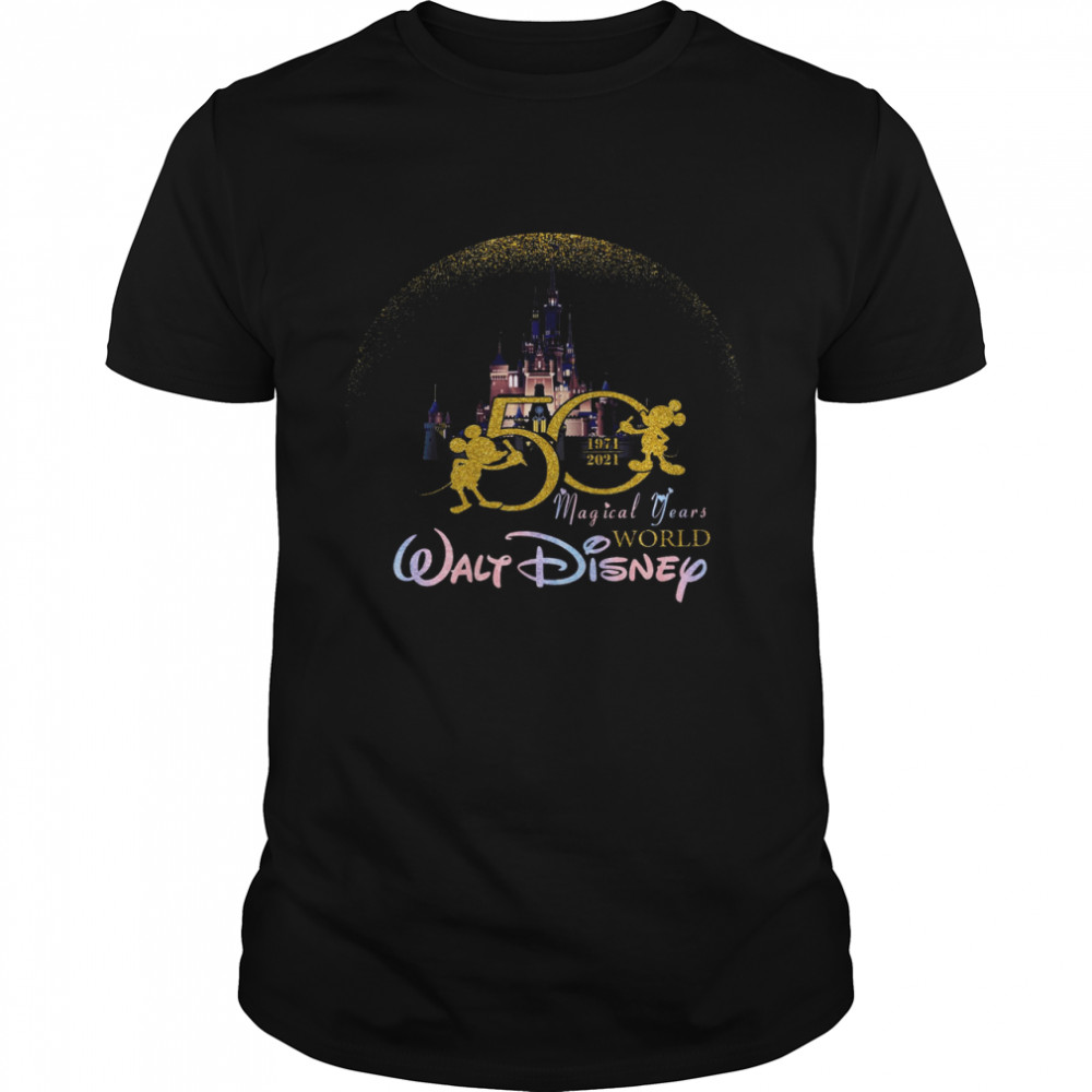 50 Magical Years World Walt Disney Shirt
