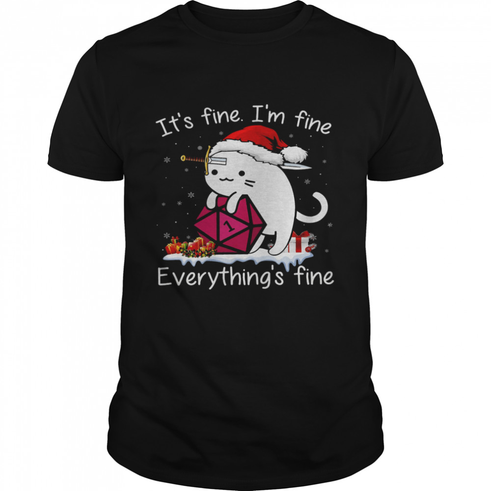 Boo It’s Fine I’m Fine Everything’s Fine Shirt