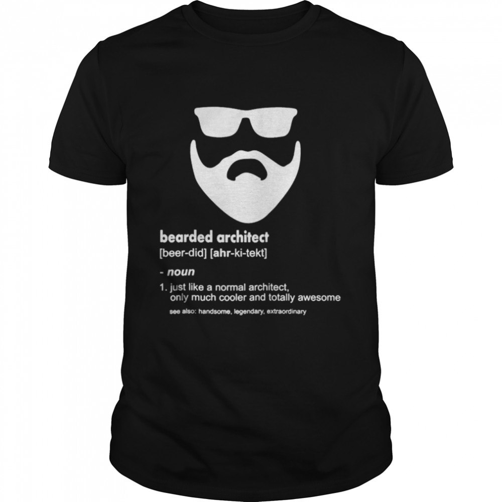 Mens Bearded Architect shirt
