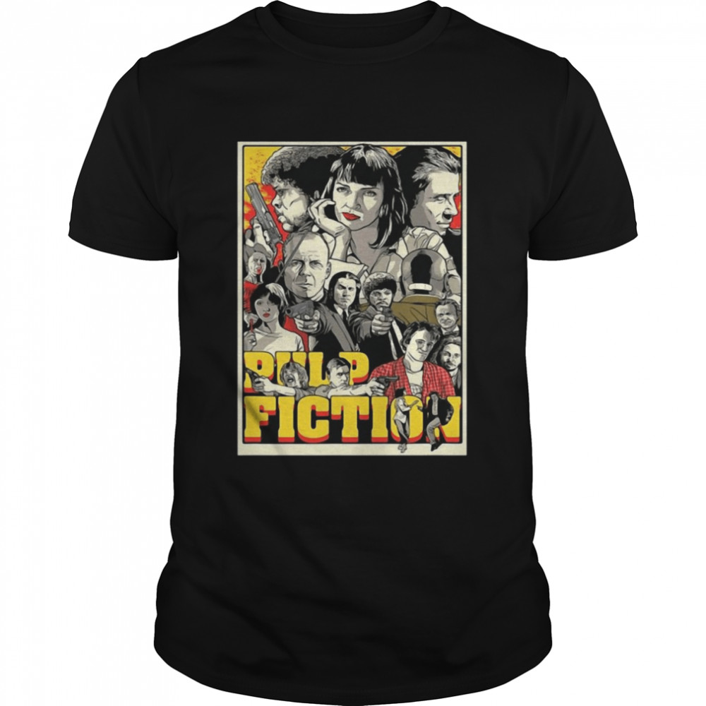 Pulp Fiction Characters Shirt