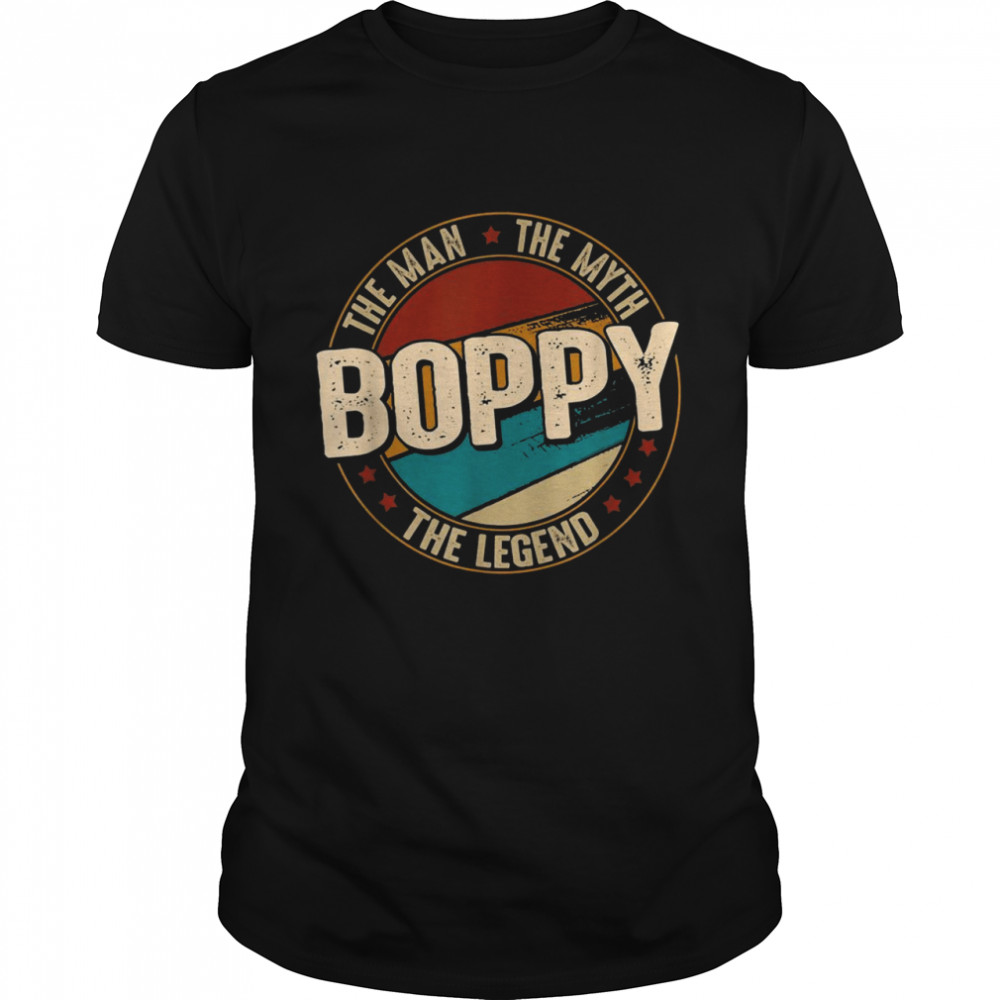 Boppy from Grandchildren Boppy the Myth the Legend Shirt