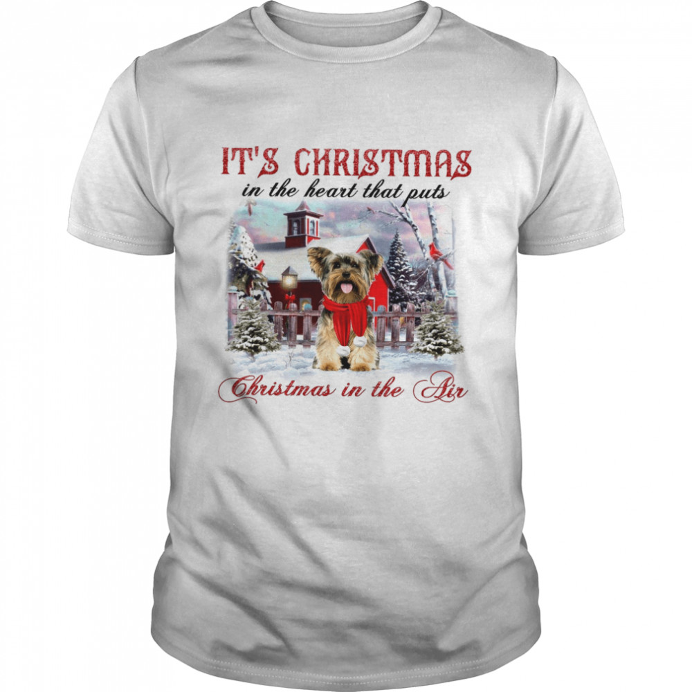 It’s christmas in the heart that puts christmas in the air shirt