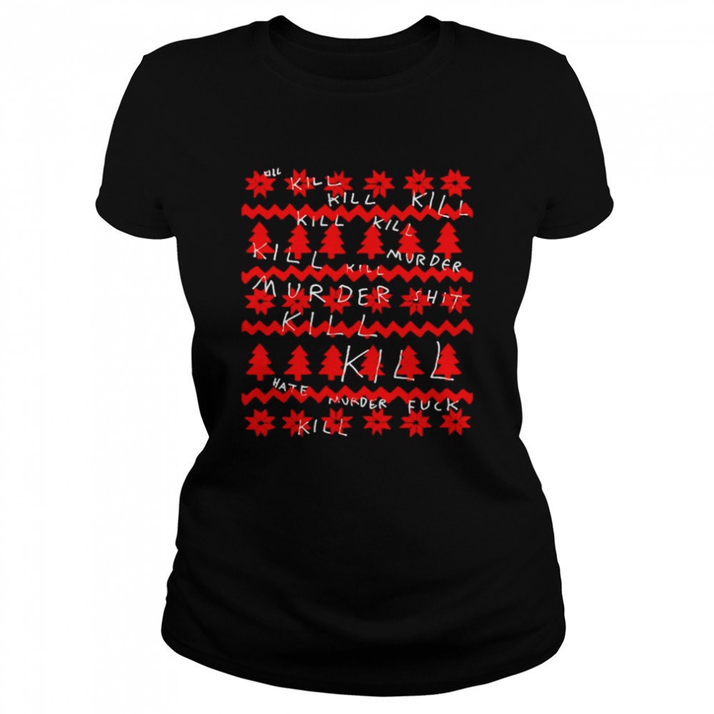 Christmas Killer Ugly shirt Classic Women's T-shirt